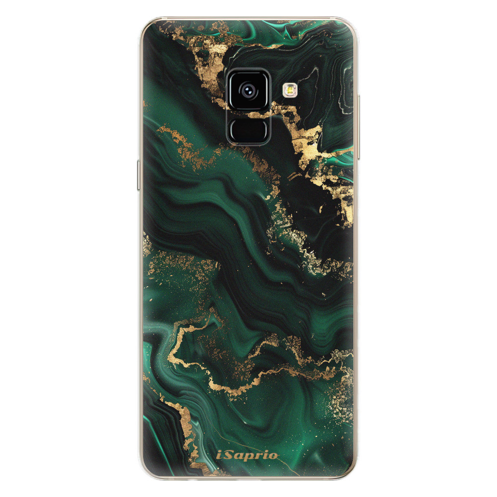 Odolné silikónové puzdro iSaprio - Emerald - Samsung Galaxy A8 2018