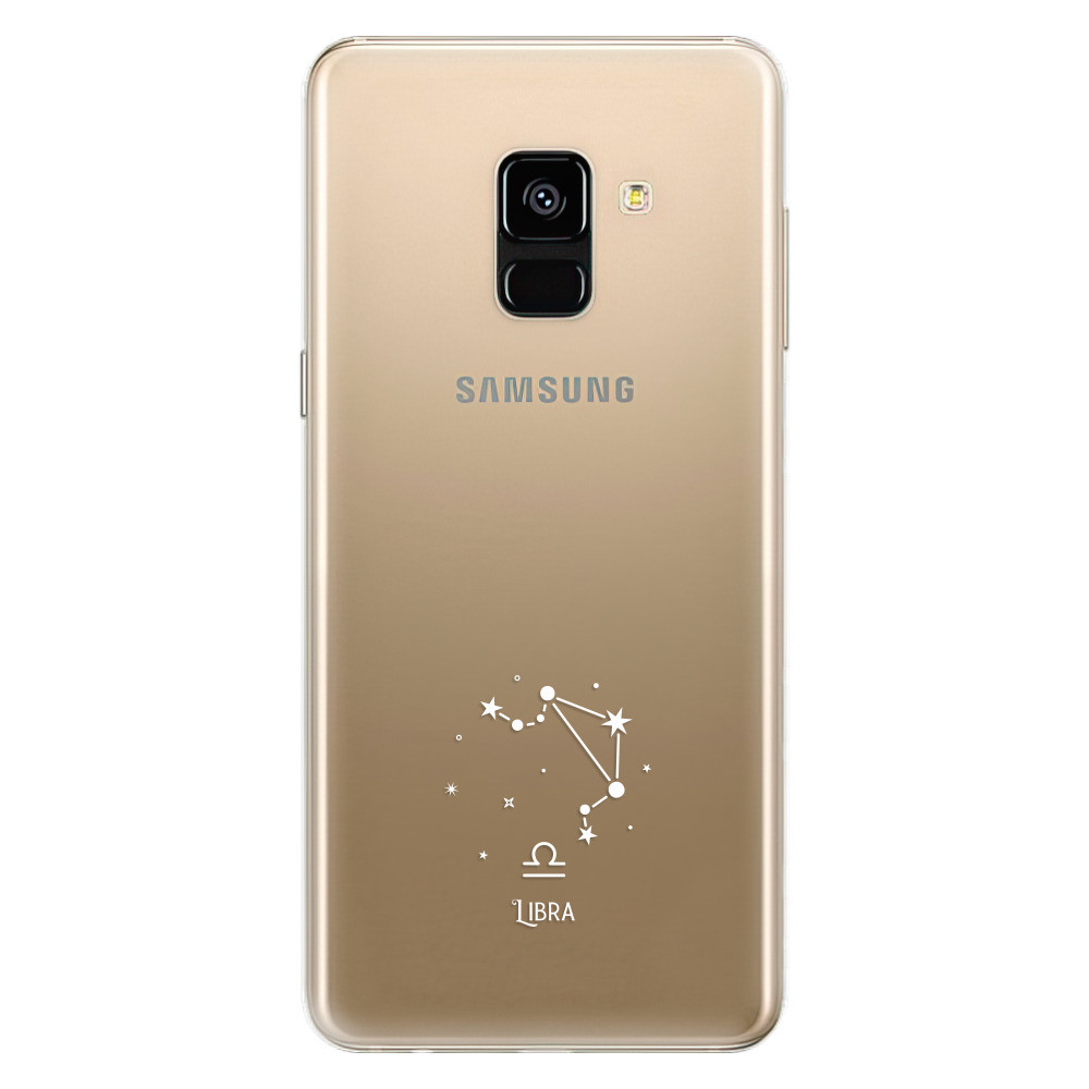 Odolné silikónové puzdro iSaprio - čiré - Váhy - Samsung Galaxy A8 2018