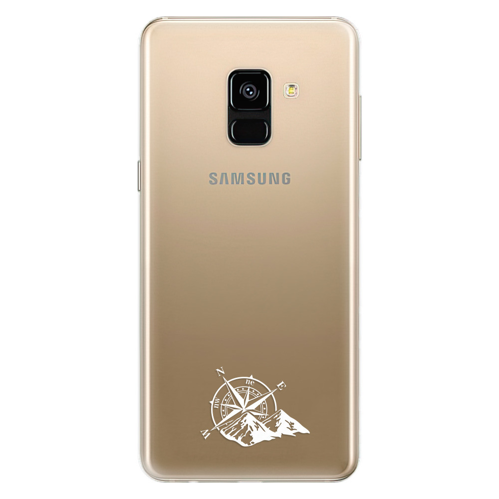 Odolné silikónové puzdro iSaprio - čiré - Explore - Samsung Galaxy A8 2018
