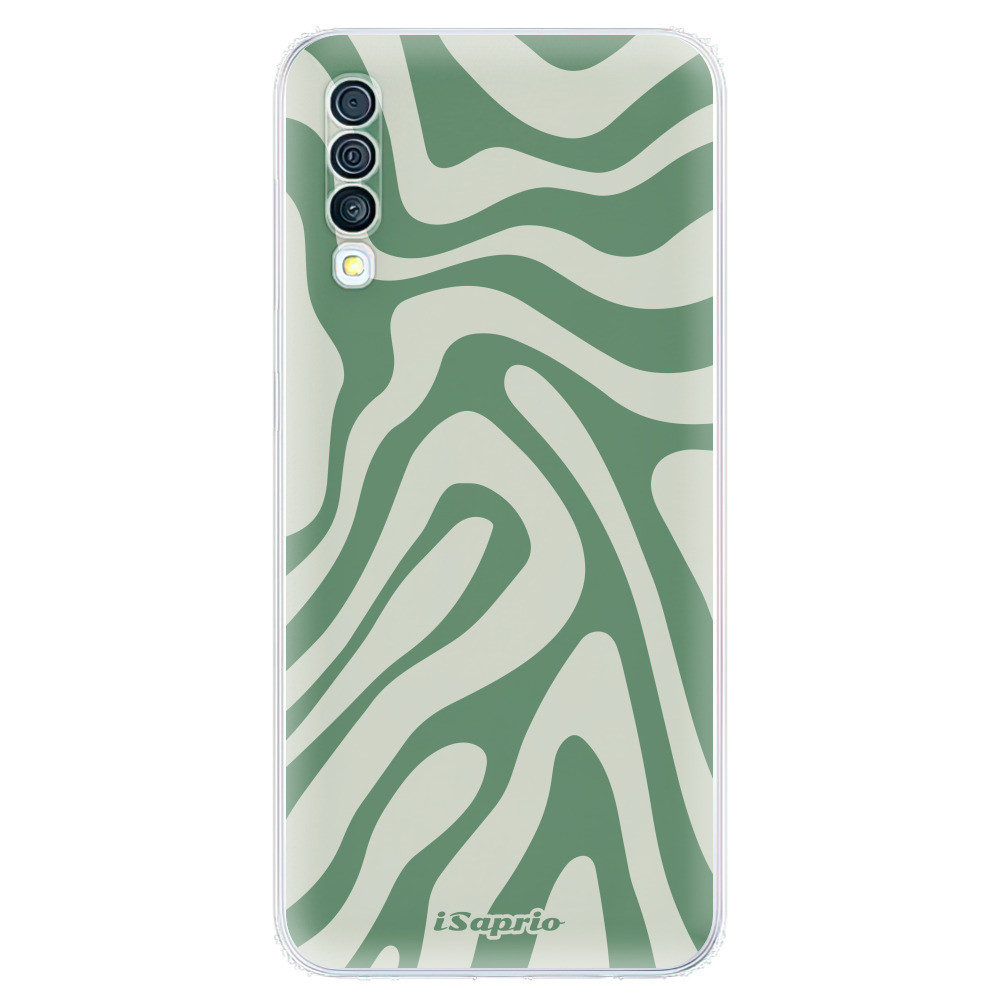 Odolné silikónové puzdro iSaprio - Zebra Green - Samsung Galaxy A50