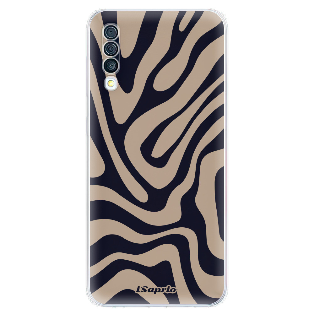Odolné silikónové puzdro iSaprio - Zebra Black - Samsung Galaxy A50