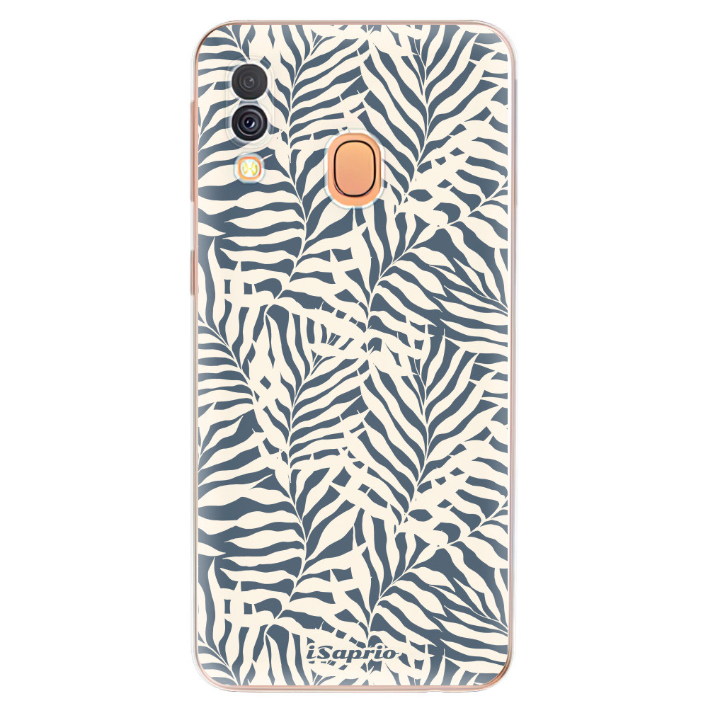 Odolné silikónové puzdro iSaprio - Blue Palms - Samsung Galaxy A40