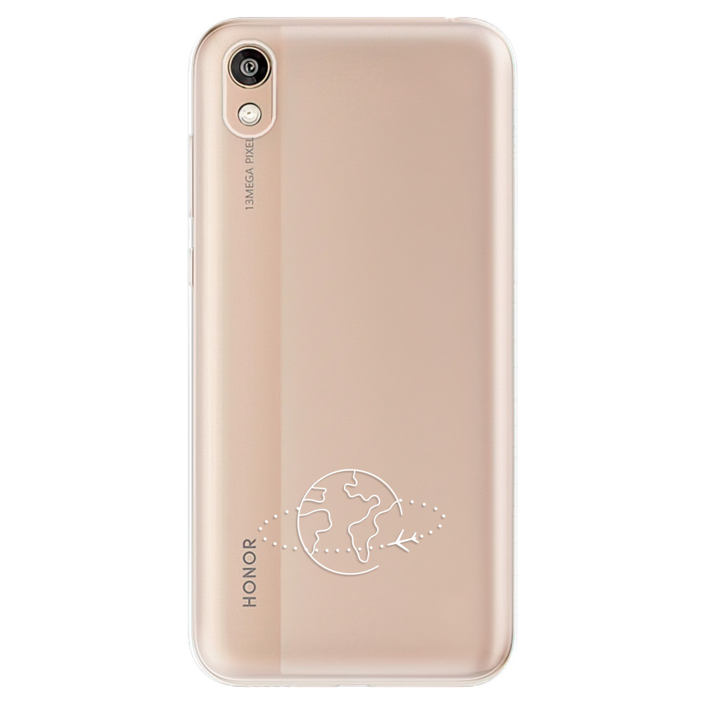 Odolné silikónové puzdro iSaprio - čiré - Travel - Huawei Honor 8S