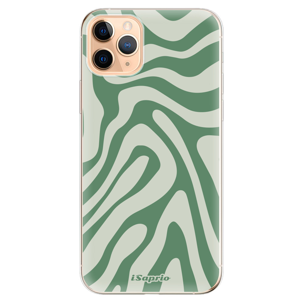 Odolné silikónové puzdro iSaprio - Zebra Green - iPhone 11 Pro Max