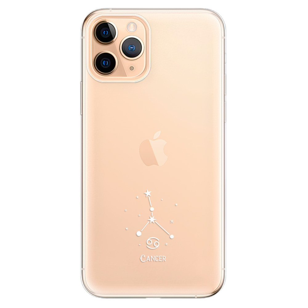 Odolné silikónové puzdro iSaprio - čiré - Rak - iPhone 11 Pro