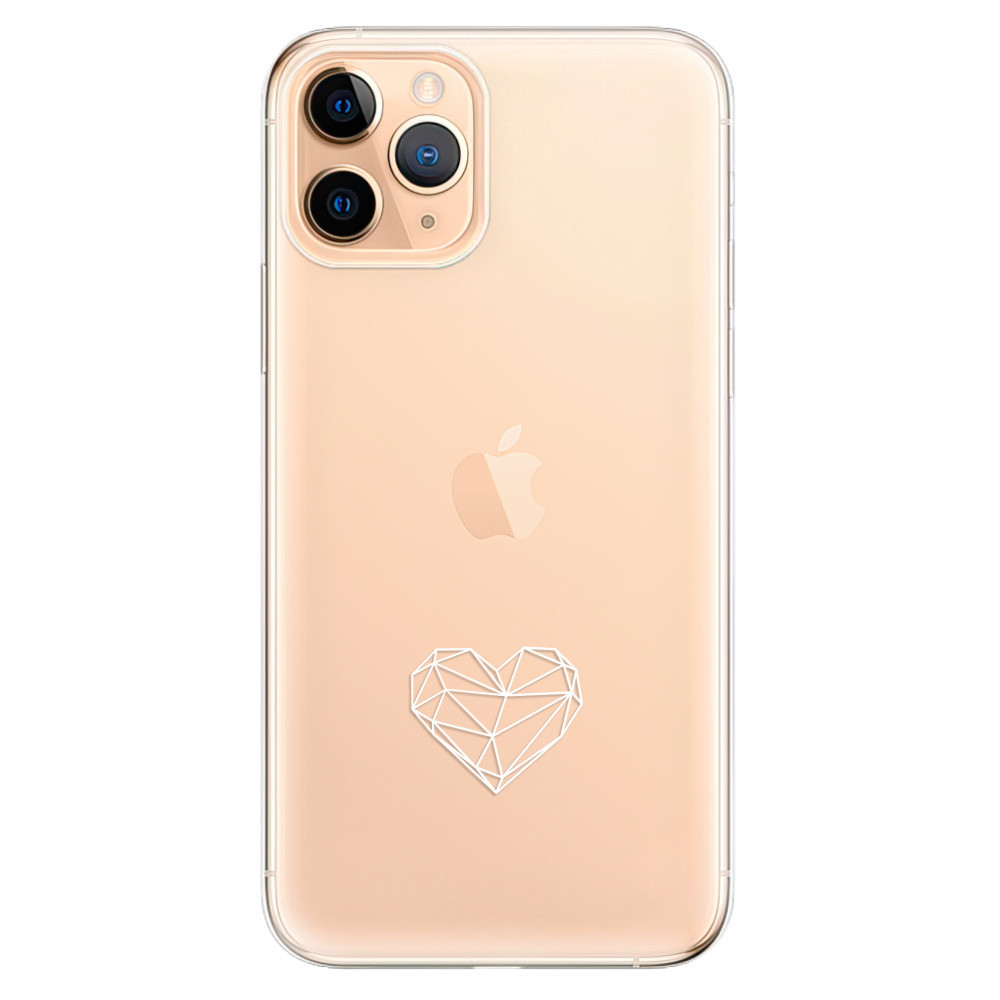 Odolné silikónové puzdro iSaprio - čiré - Digital Love - iPhone 11 Pro