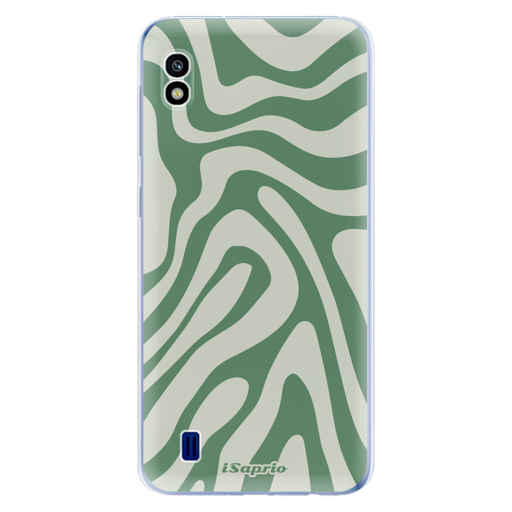 Odolné silikónové puzdro iSaprio - Zebra Green - Samsung Galaxy A10