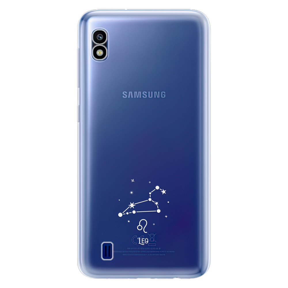 Odolné silikónové puzdro iSaprio - čiré - Lev - Samsung Galaxy A10