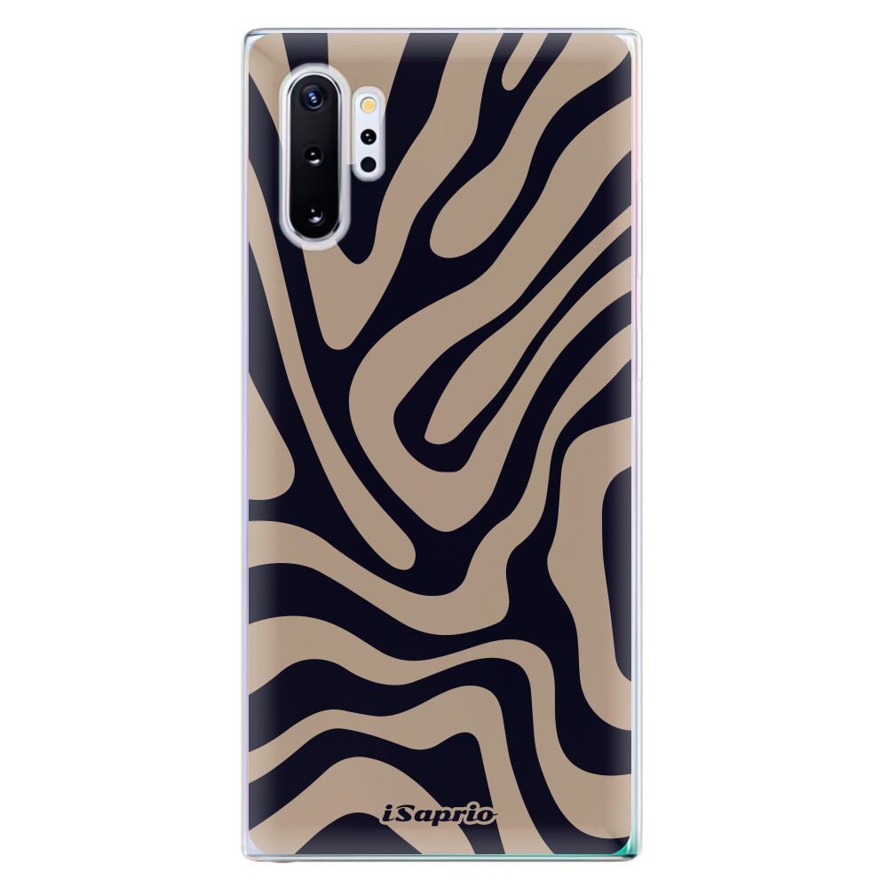 Odolné silikónové puzdro iSaprio - Zebra Black - Samsung Galaxy Note 10+