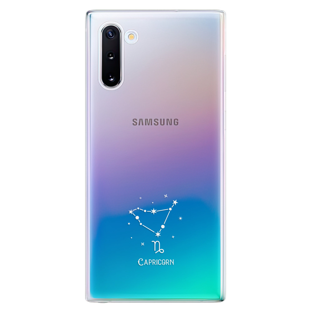 Odolné silikónové puzdro iSaprio - čiré - Kozoroh - Samsung Galaxy Note 10