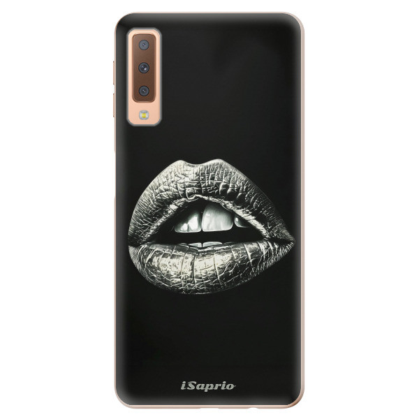 Odolné silikónové puzdro iSaprio - Lips - Samsung Galaxy A7 (2018)