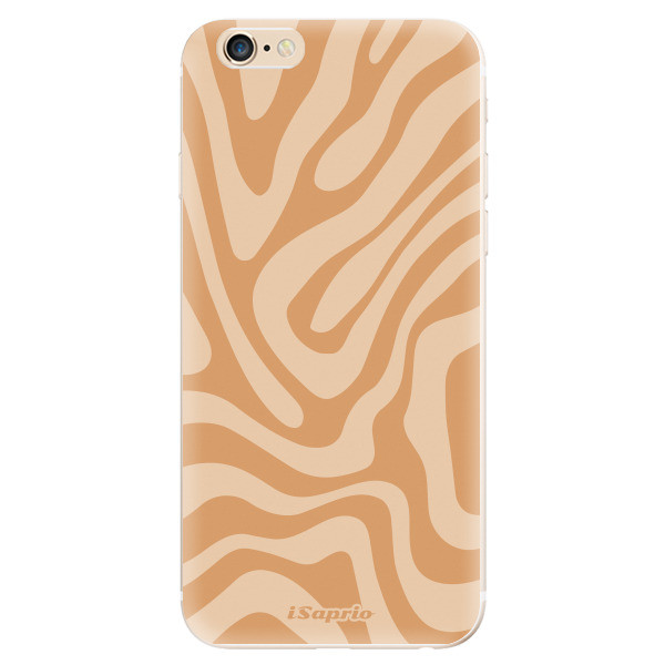 Odolné silikónové puzdro iSaprio - Zebra Orange - iPhone 6/6S