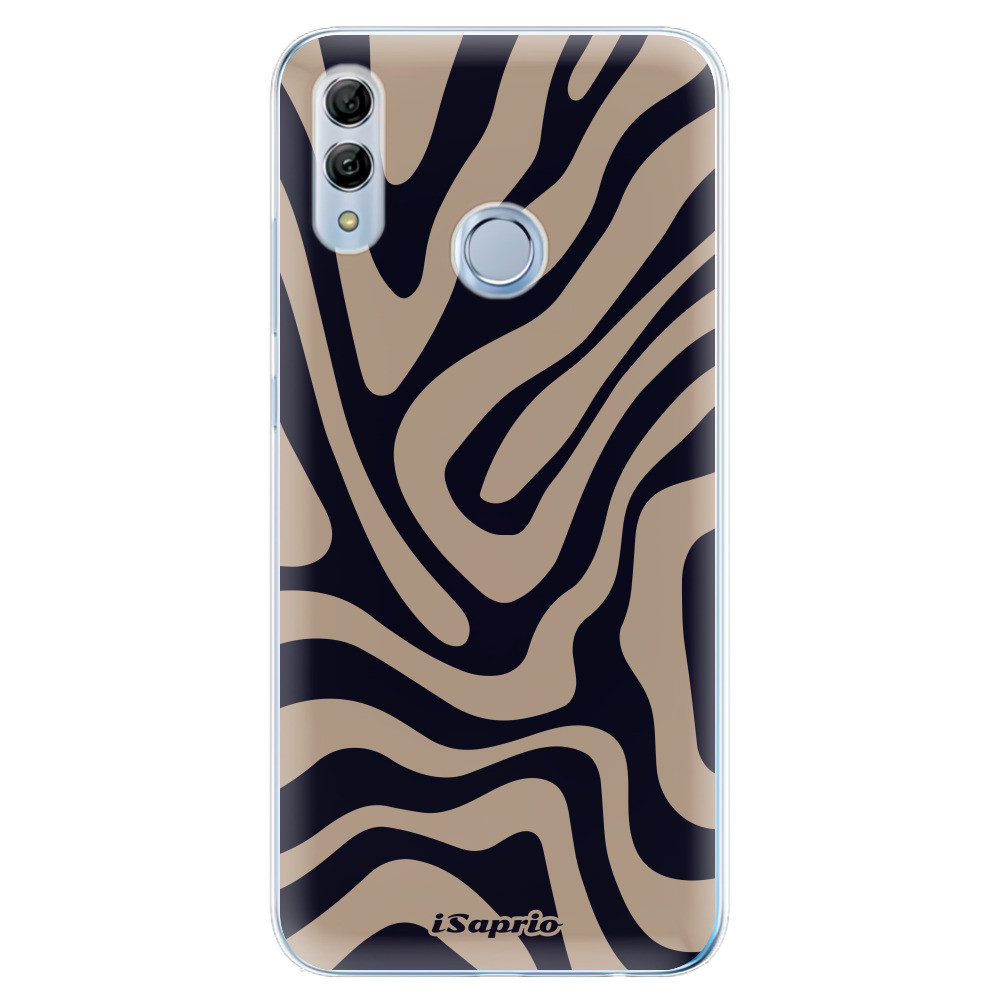 Odolné silikónové puzdro iSaprio - Zebra Black - Huawei Honor 10 Lite