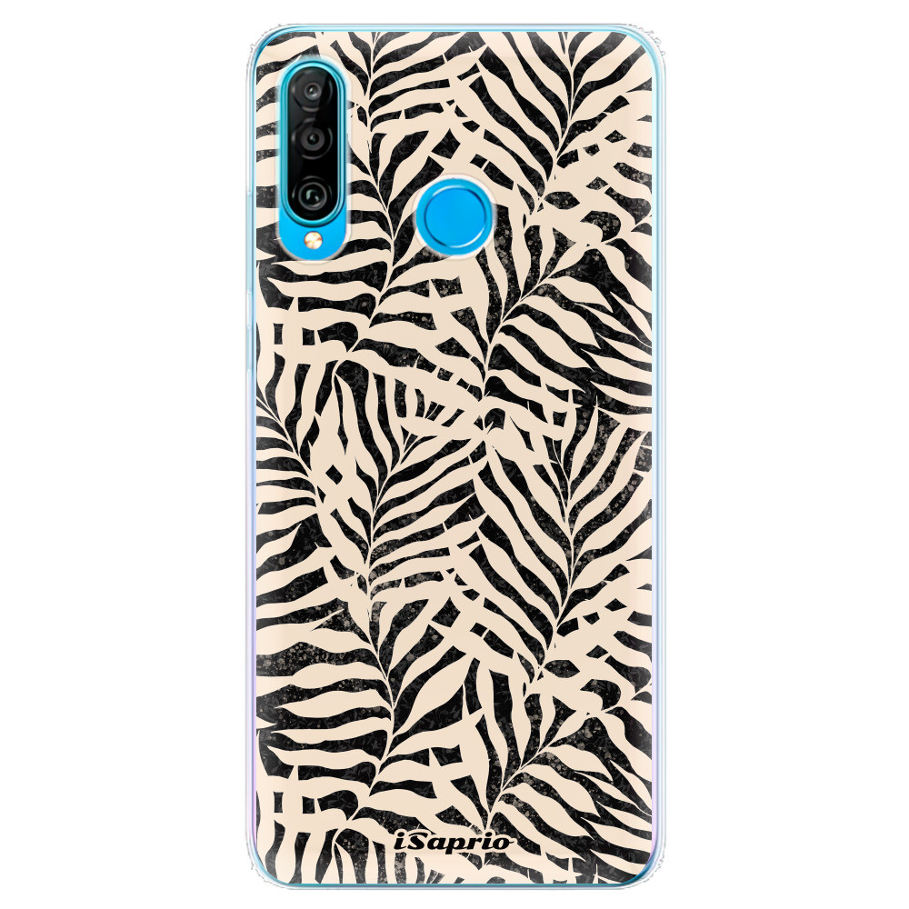 Odolné silikónové puzdro iSaprio - Dark Palms - Huawei P30 Lite