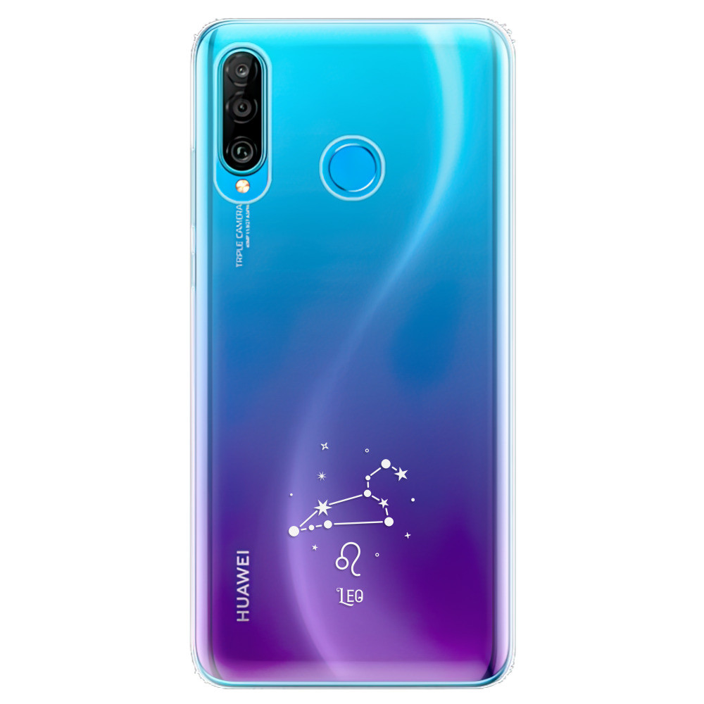 Odolné silikónové puzdro iSaprio - čiré - Lev - Huawei P30 Lite