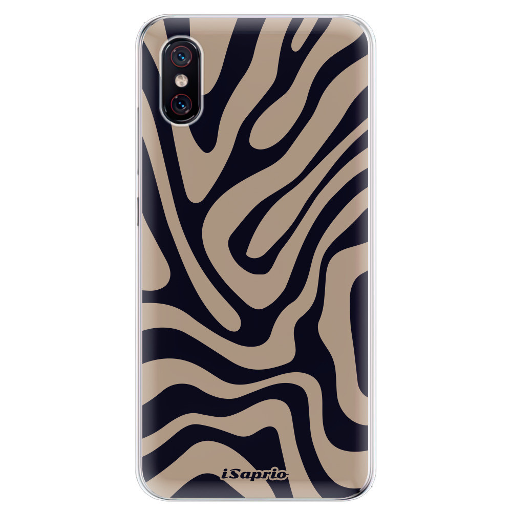 Odolné silikónové puzdro iSaprio - Zebra Black - Xiaomi Mi 8 Pro