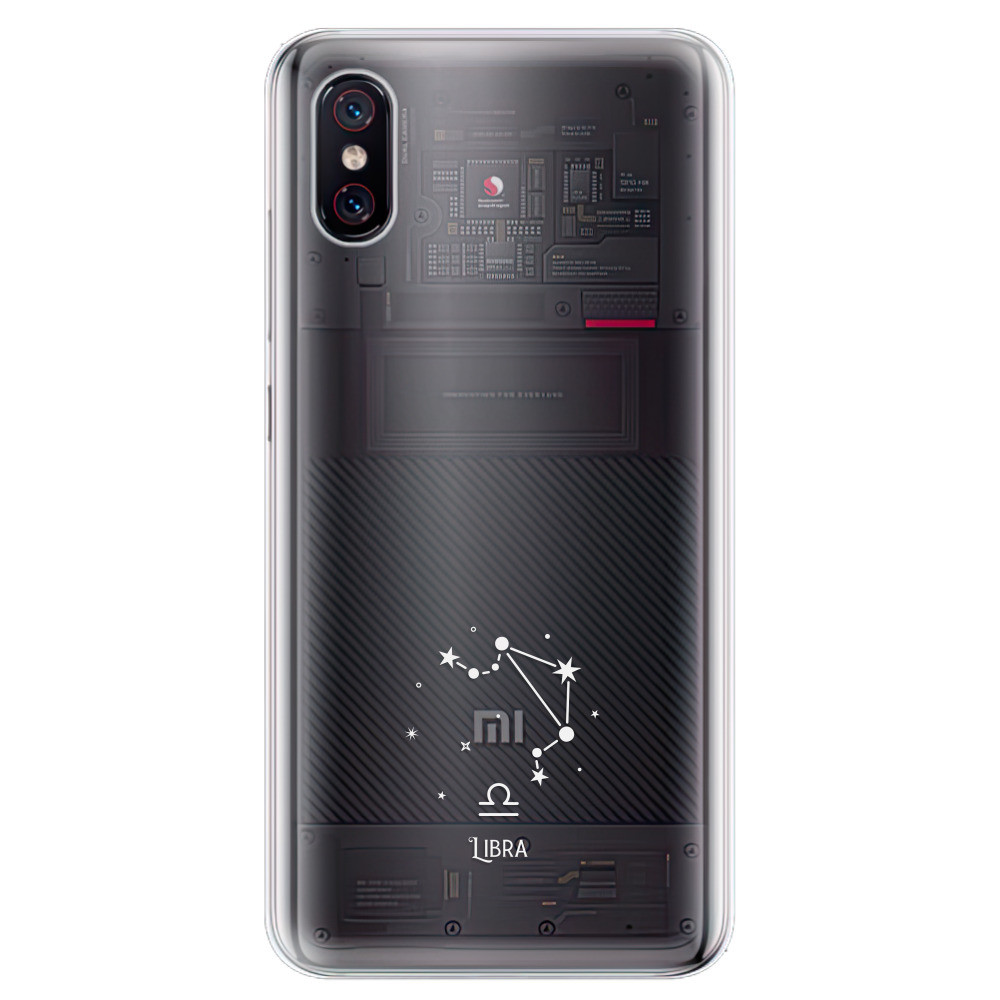 Odolné silikónové puzdro iSaprio - čiré - Váhy - Xiaomi Mi 8 Pro