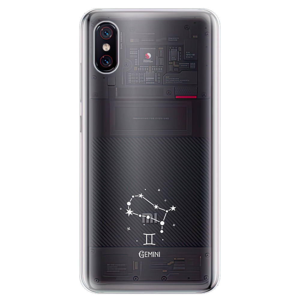 Odolné silikónové puzdro iSaprio - čiré - Blíženci - Xiaomi Mi 8 Pro