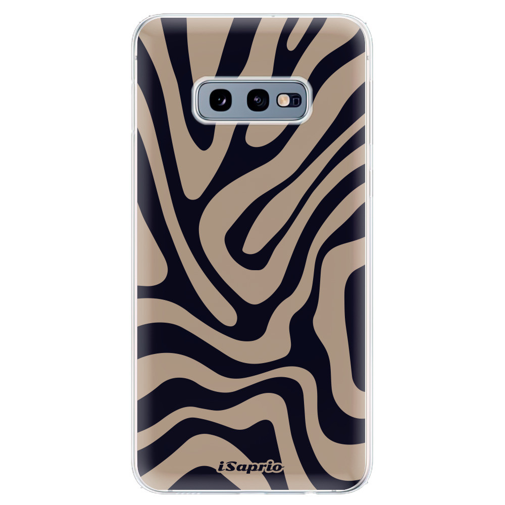 Odolné silikónové puzdro iSaprio - Zebra Black - Samsung Galaxy S10e
