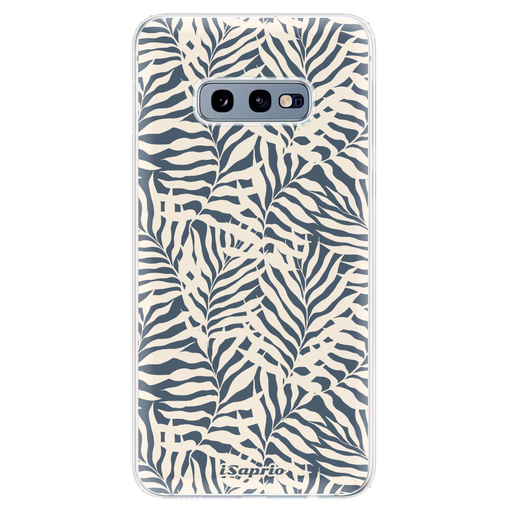 Odolné silikónové puzdro iSaprio - Blue Palms - Samsung Galaxy S10e