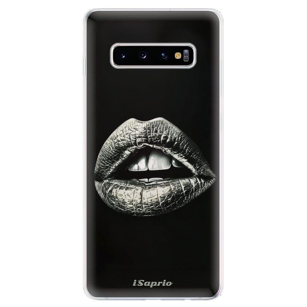 Odolné silikónové puzdro iSaprio - Lips - Samsung Galaxy S10+