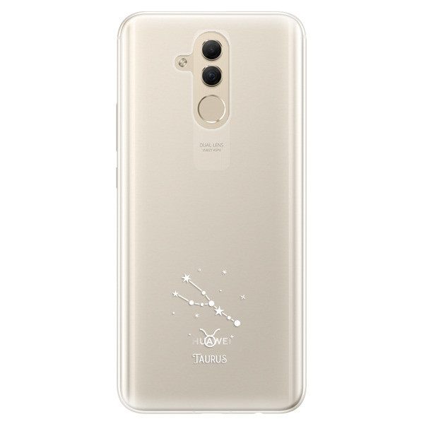 Silikónové puzdro iSaprio - čiré - Býk - Huawei Mate 20 Lite