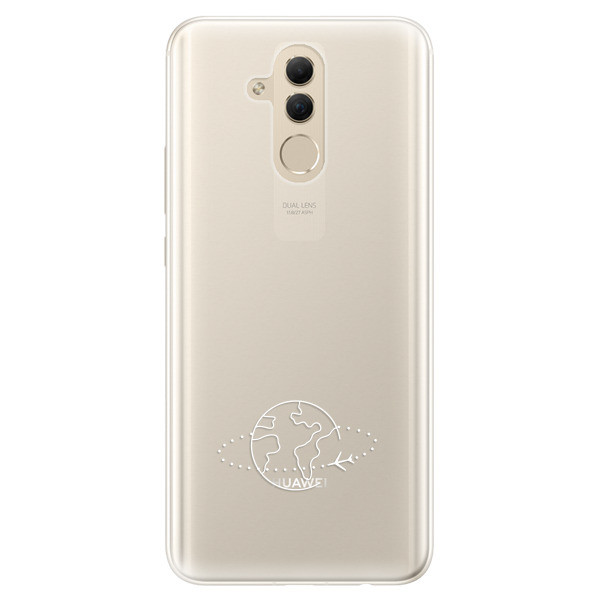 Silikónové puzdro iSaprio - čiré - Travel - Huawei Mate 20 Lite