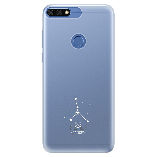 Silikónové puzdro iSaprio - čiré - Rak - Huawei Honor 7C