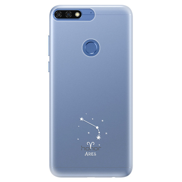 Silikónové puzdro iSaprio - čiré - Beran - Huawei Honor 7C