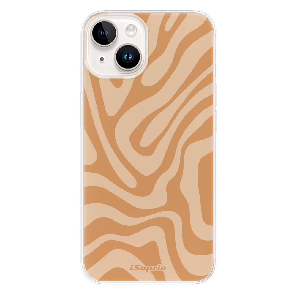 Odolné silikónové puzdro iSaprio - Zebra Orange - iPhone 15 Plus