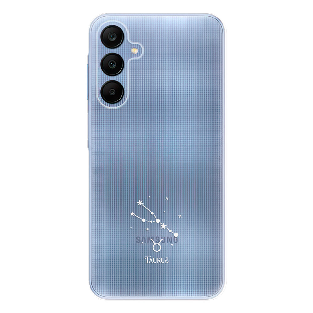Odolné silikónové puzdro iSaprio - čiré - Býk - Samsung Galaxy A25 5G
