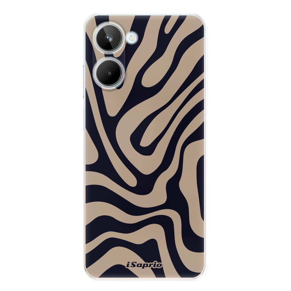 Odolné silikónové puzdro iSaprio - Zebra Black - Realme 10