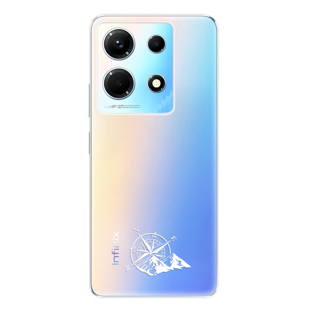 Odolné silikónové puzdro iSaprio - čiré - Explore - Infinix Note 30