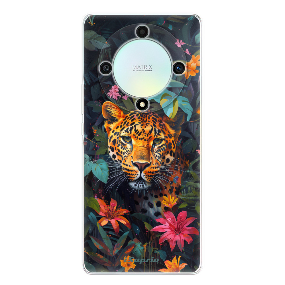 Odolné silikónové puzdro iSaprio - Flower Jaguar - Honor Magic5 Lite 5G