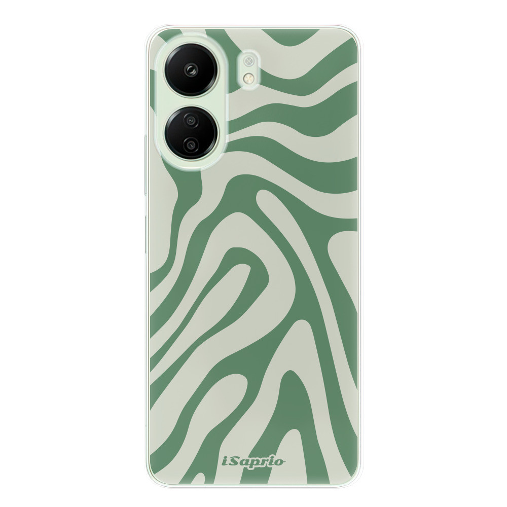 Odolné silikónové puzdro iSaprio - Zebra Green - Xiaomi Redmi 13C