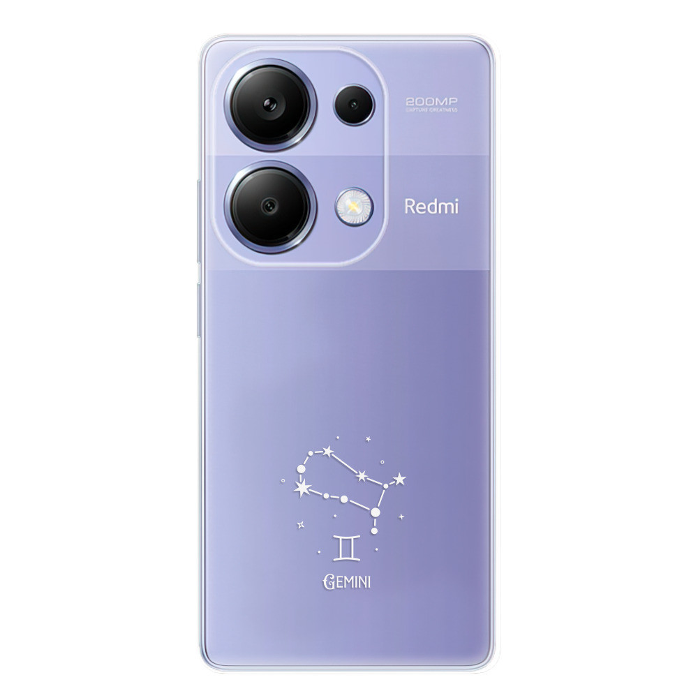 Odolné silikónové puzdro iSaprio - čiré - Blíženci - Xiaomi Redmi Note 13 Pro