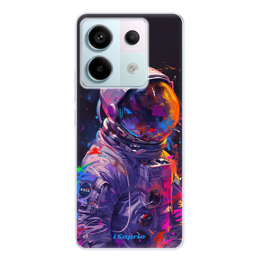 Odolné silikónové puzdro iSaprio - Neon Astronaut - Xiaomi Redmi Note 13 Pro 5G / Poco X6 5G