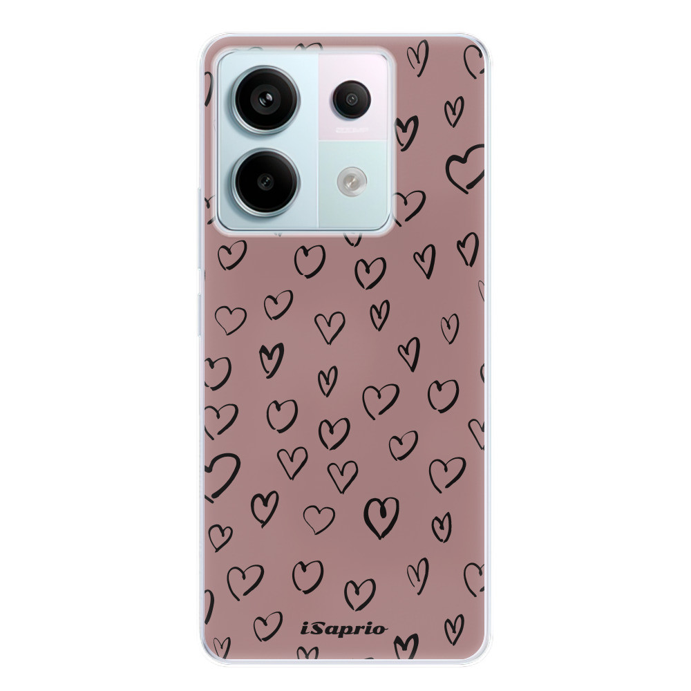 Odolné silikónové puzdro iSaprio - Heart Dark - Xiaomi Redmi Note 13 Pro 5G / Poco X6 5G