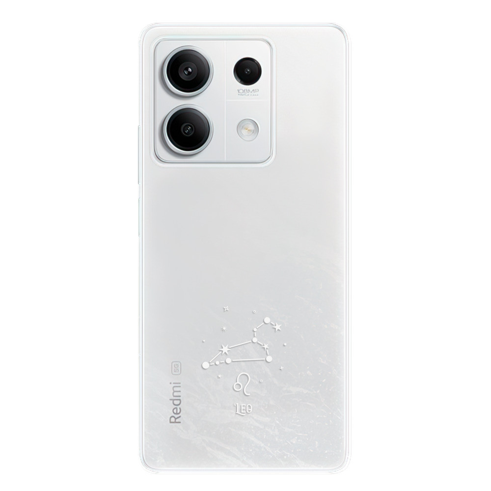 Odolné silikónové puzdro iSaprio - čiré - Lev - Xiaomi Redmi Note 13 5G