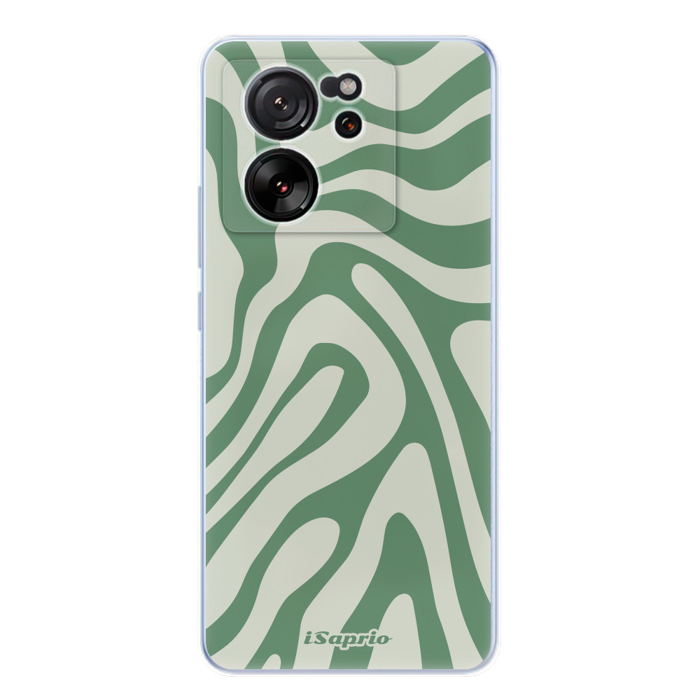 Odolné silikónové puzdro iSaprio - Zebra Green - Xiaomi 13T / 13T Pro