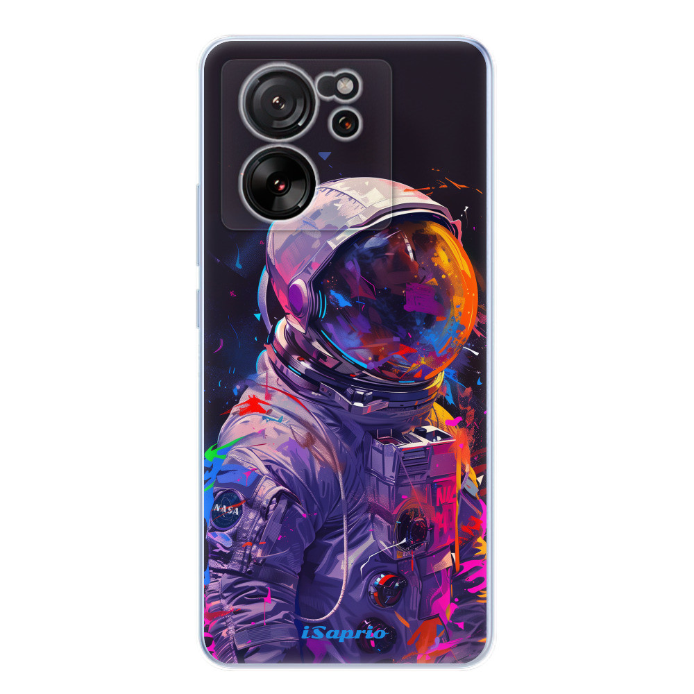 Odolné silikónové puzdro iSaprio - Neon Astronaut - Xiaomi 13T / 13T Pro