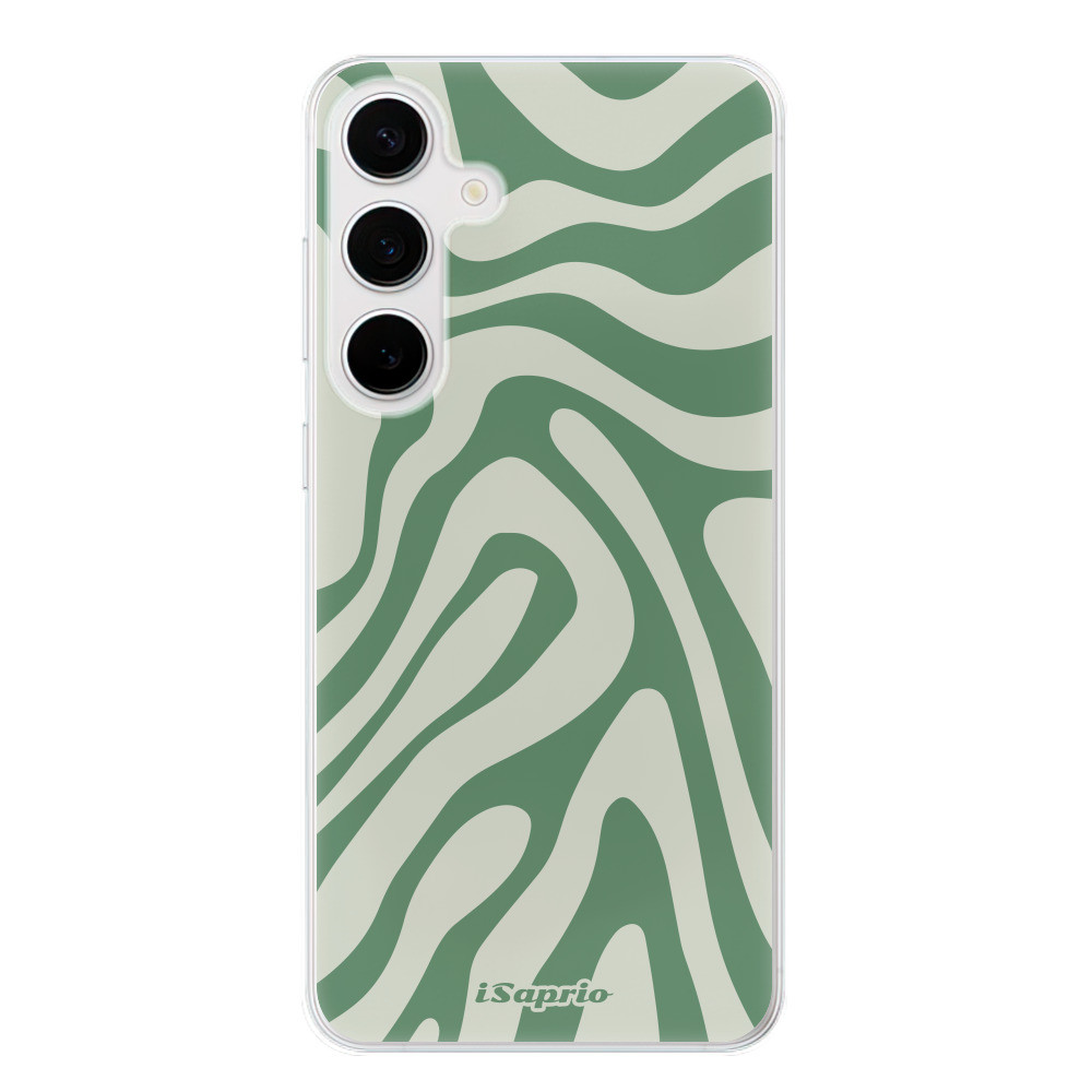 Odolné silikónové puzdro iSaprio - Zebra Green - Samsung Galaxy S24+