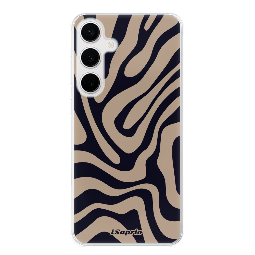 Odolné silikónové puzdro iSaprio - Zebra Black - Samsung Galaxy S24+