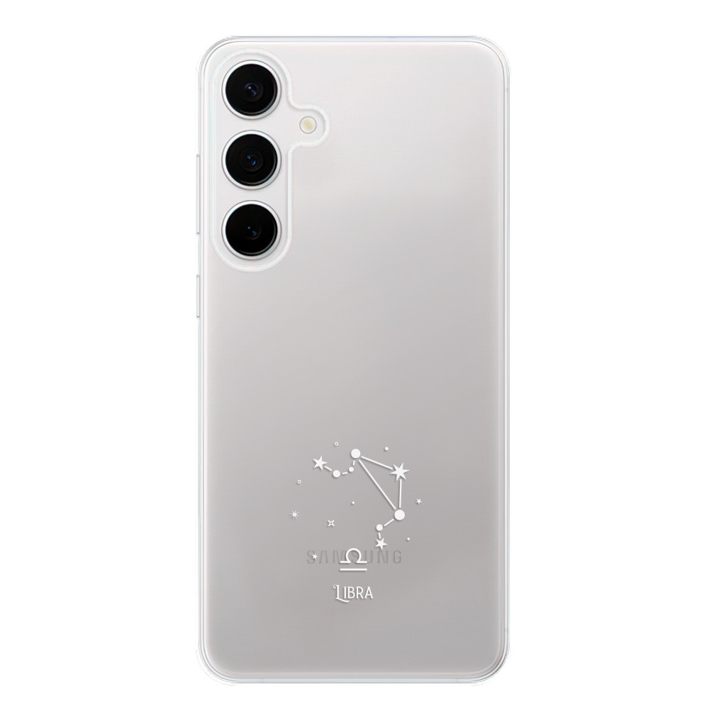 Odolné silikónové puzdro iSaprio - čiré - Váhy - Samsung Galaxy S24+