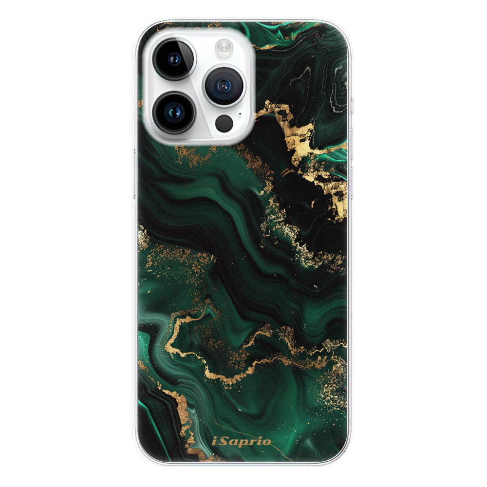 Odolné silikónové puzdro iSaprio - Emerald - iPhone 15 Pro Max