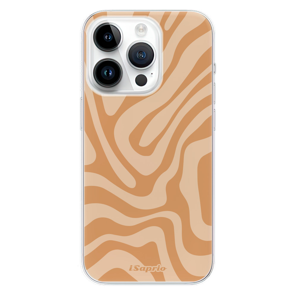 Odolné silikónové puzdro iSaprio - Zebra Orange - iPhone 15 Pro