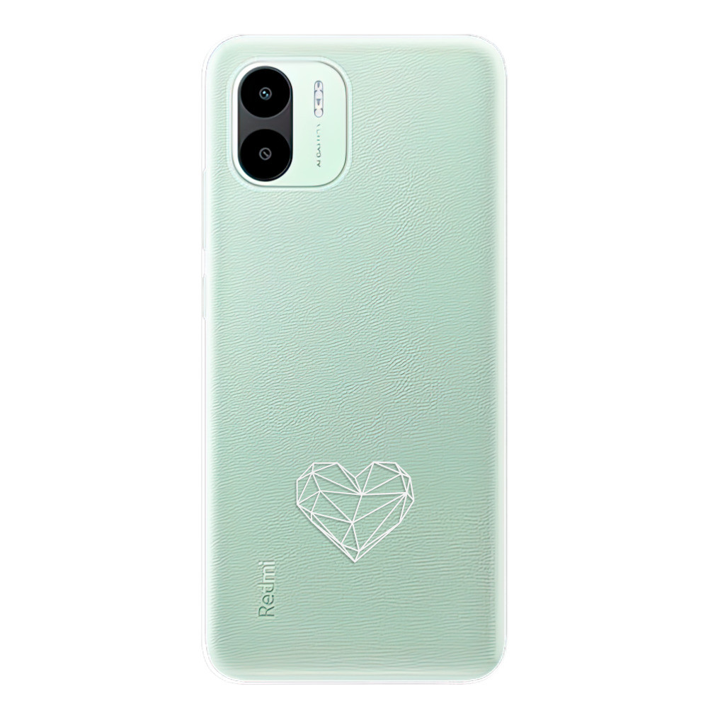 Odolné silikónové puzdro iSaprio - čiré - Digital Love - Xiaomi Redmi A1 / A2