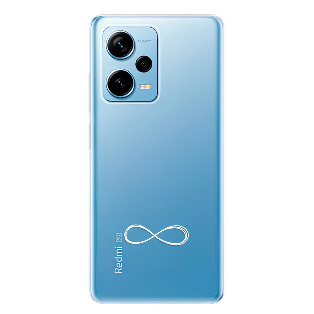 Odolné silikónové puzdro iSaprio - čiré - Infinity - Xiaomi Redmi Note 12 Pro 5G / Poco X5 Pro 5G