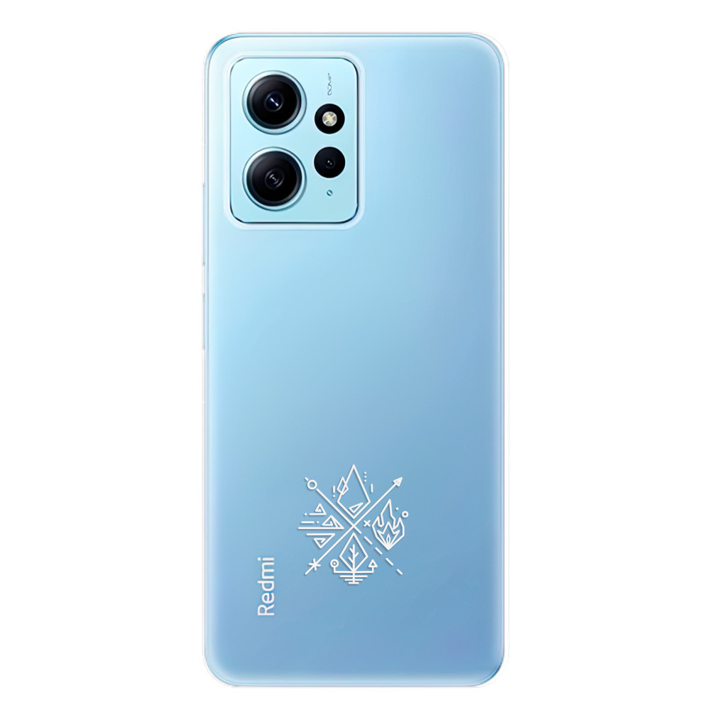 Odolné silikónové puzdro iSaprio - čiré - Elements - Xiaomi Redmi Note 12 5G