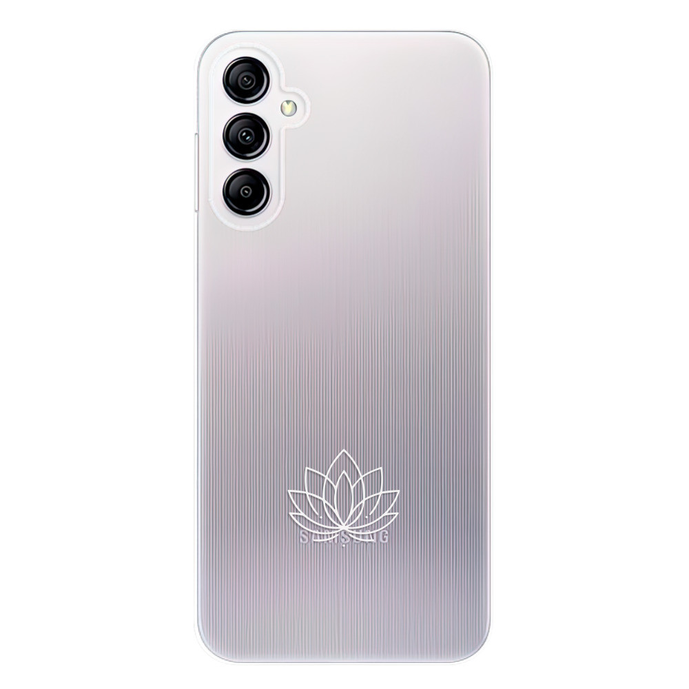 Odolné silikónové puzdro iSaprio - čiré - Lotos - Samsung Galaxy A14 / A14 5G